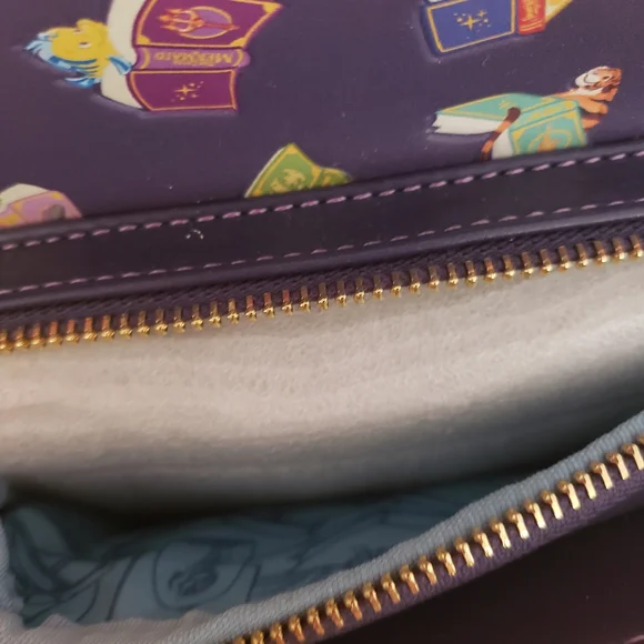 Loungefly Navy Disney Storybook Stack Mini Backpack - Picture 5 of 6